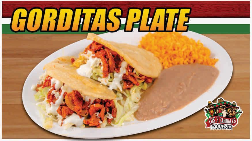 Gorditas Plate